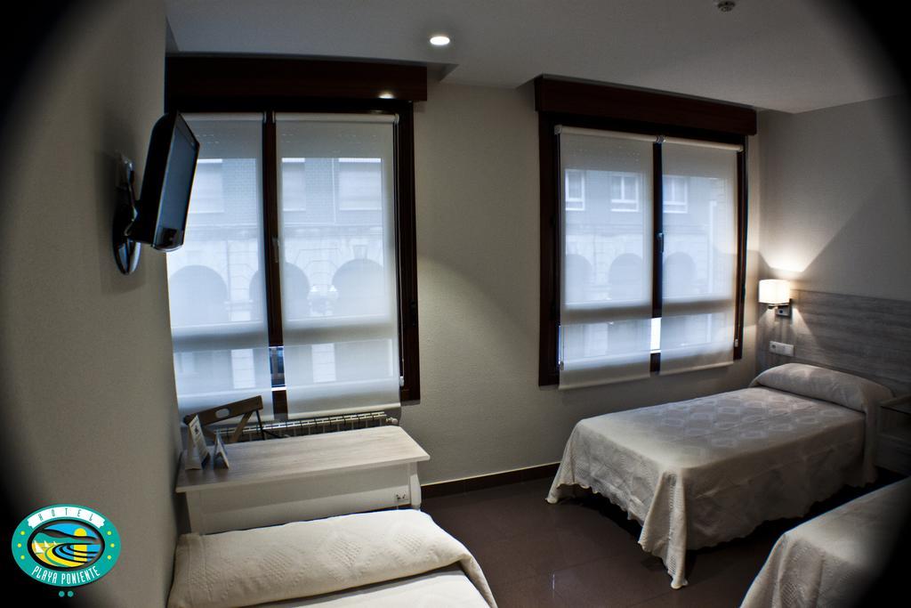 Hotel Playa Poniente Gijon Exterior photo